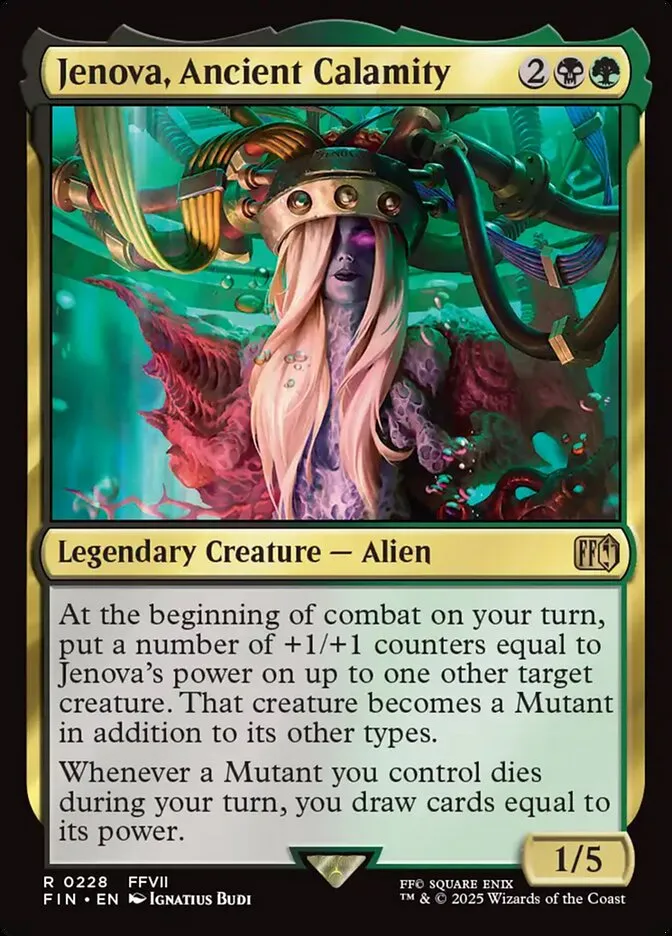 2025 Final Fantasy Jenova, Ancient Calamity #228 rare card image