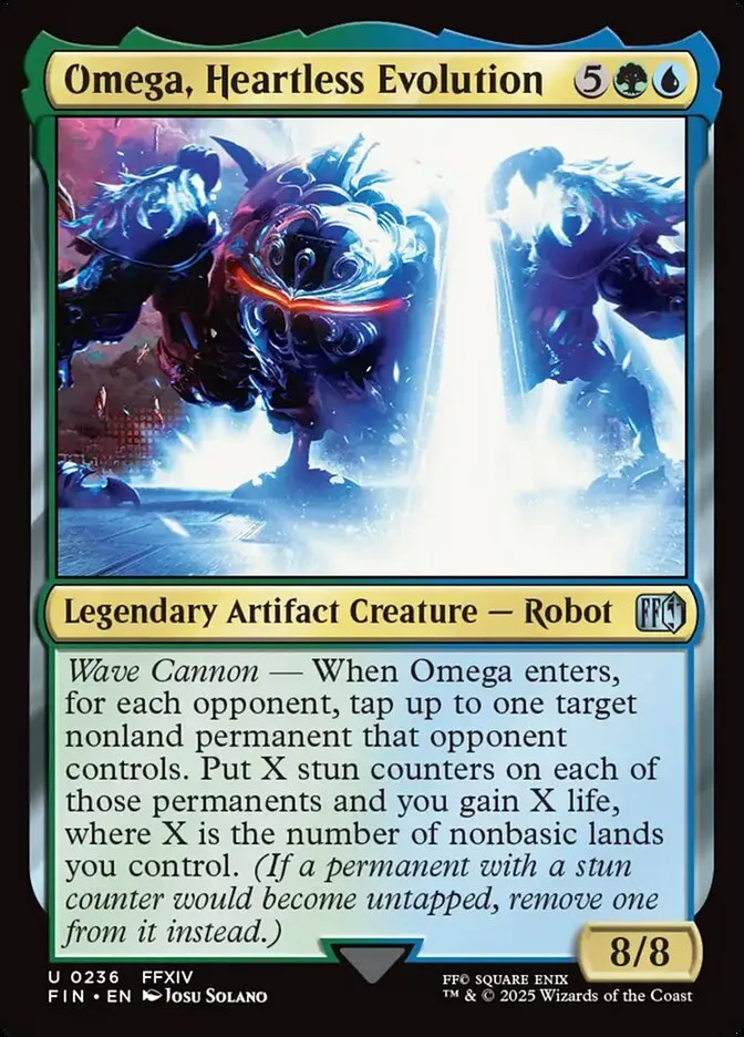2025 Final Fantasy Omega, Heartless Evolution uncommon #236 uncommon card image