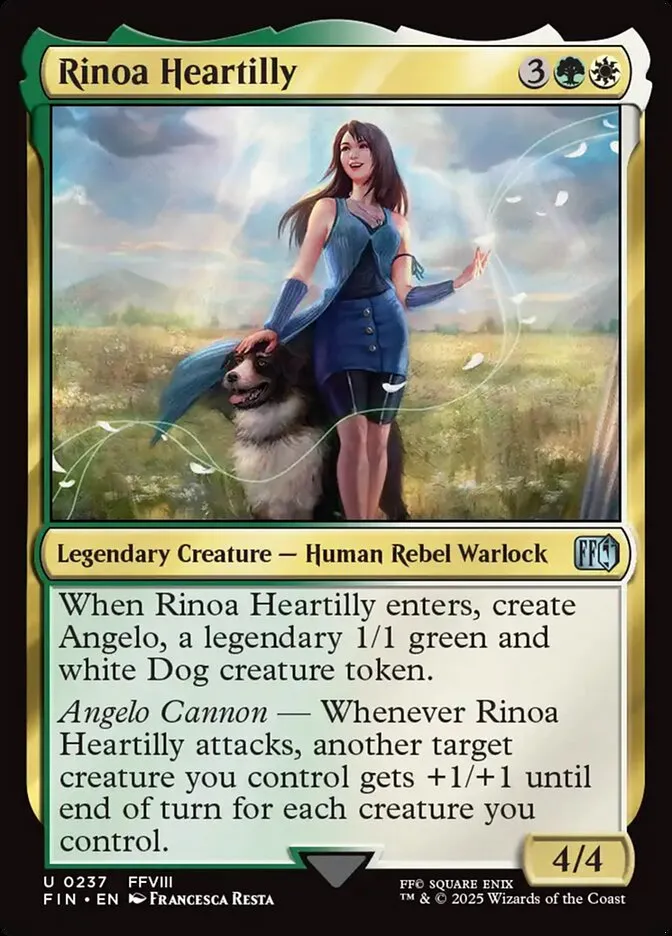 2025 Final Fantasy Rinoa Heartilly #237 uncommon card image