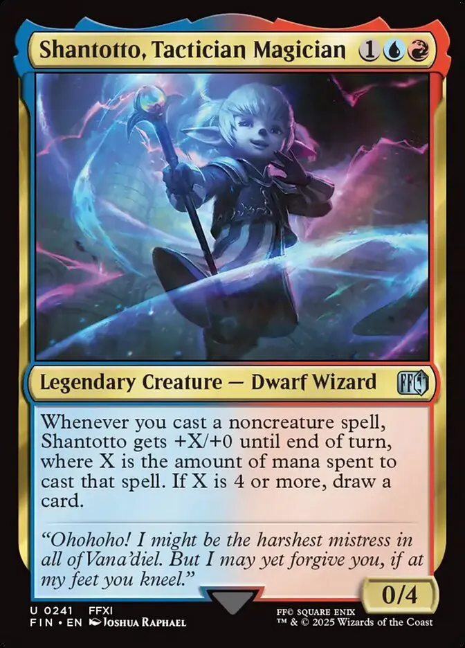 2025 Final Fantasy Shantotto, Tactician Magician #241 uncommon card image