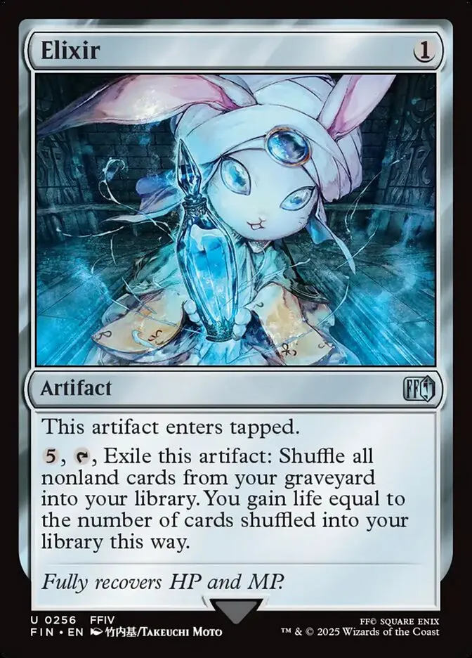 2025 Final Fantasy Elixir uncommon #256 uncommon card image