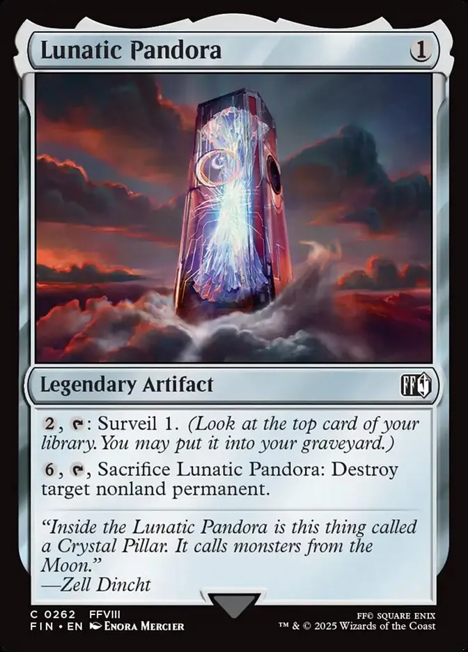 2025 Final Fantasy Lunatic Pandora #262 common card image