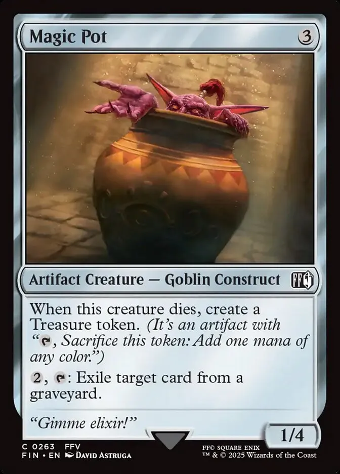 2025 Final Fantasy Magic Pot common #263 common card image