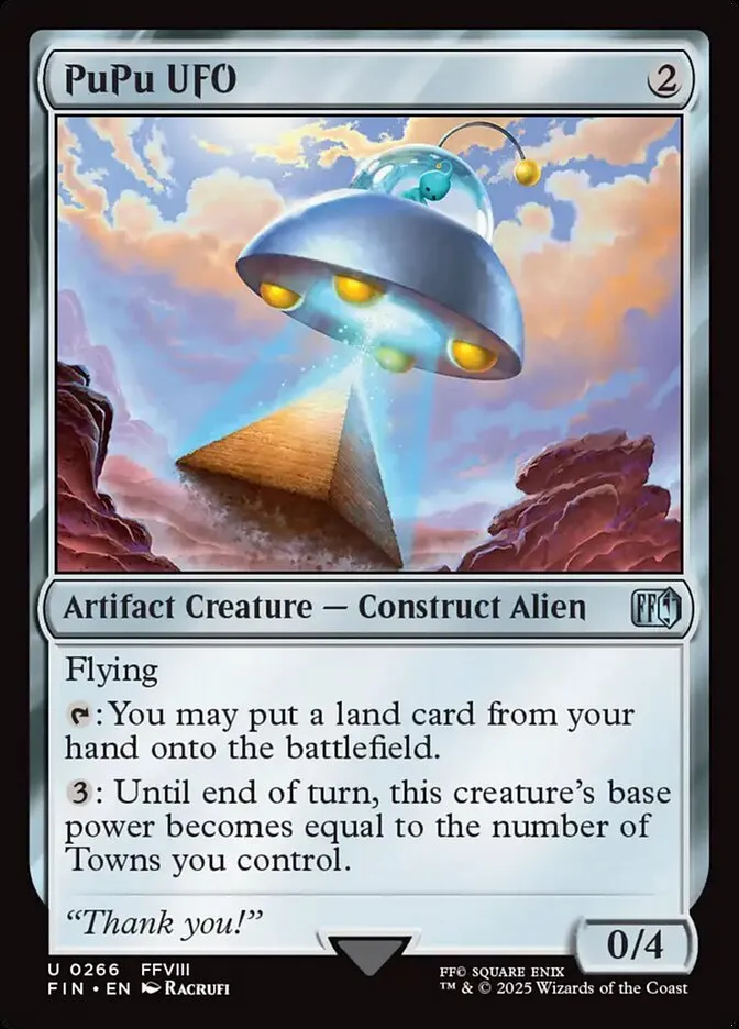 2025 Final Fantasy PuPu UFO #266 uncommon card image