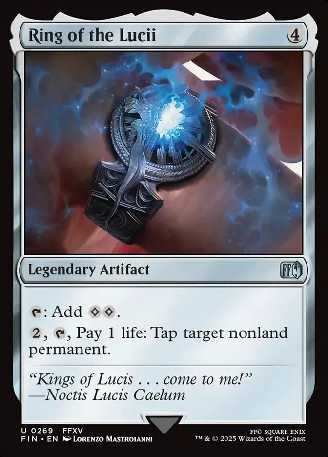 2025 Final Fantasy Ring of the Lucii #269 uncommon card image