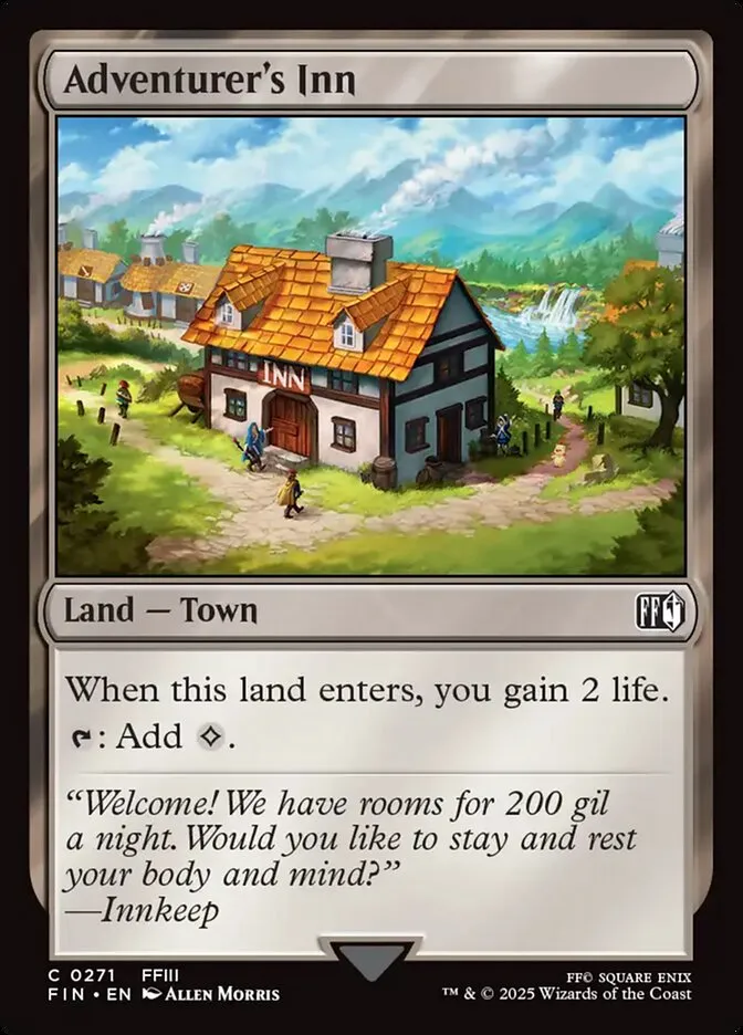 2025 Final Fantasy Adventurer's Inn #271 common card image