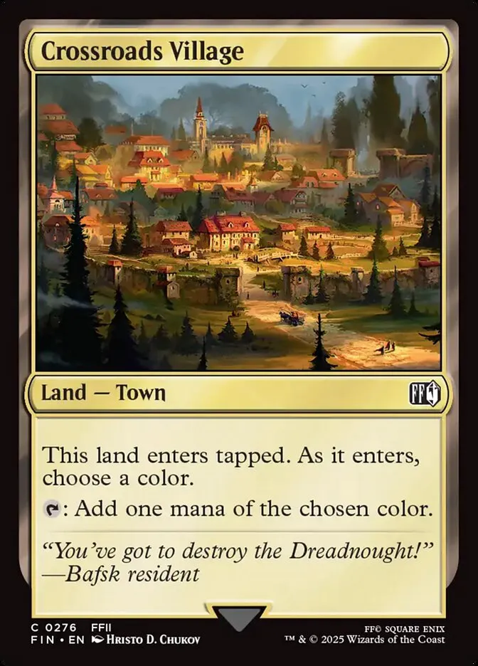 2025 Final Fantasy Crossroads Village #276 common card image