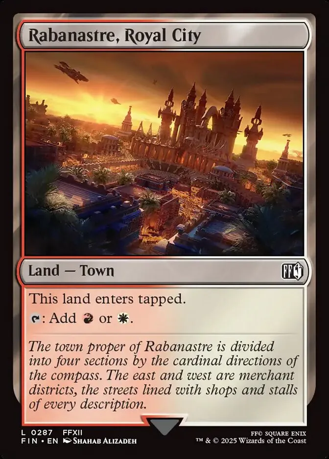 2025 Final Fantasy Rabanastre, Royal City #287 common card image