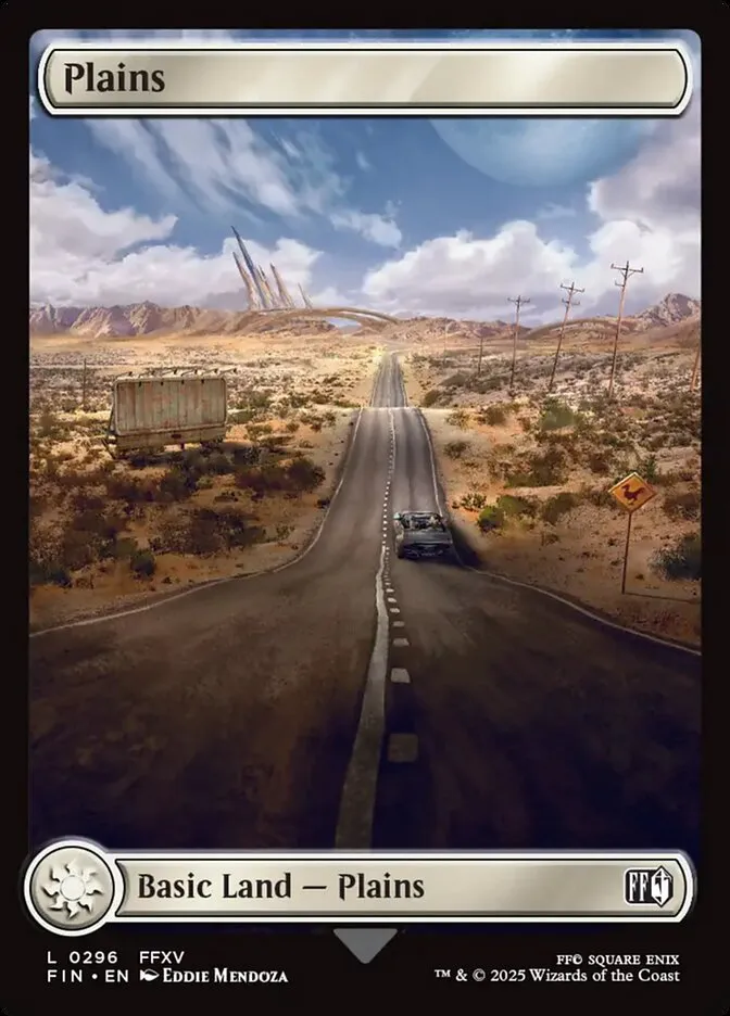 2025 Final Fantasy Plains common #296 common card image