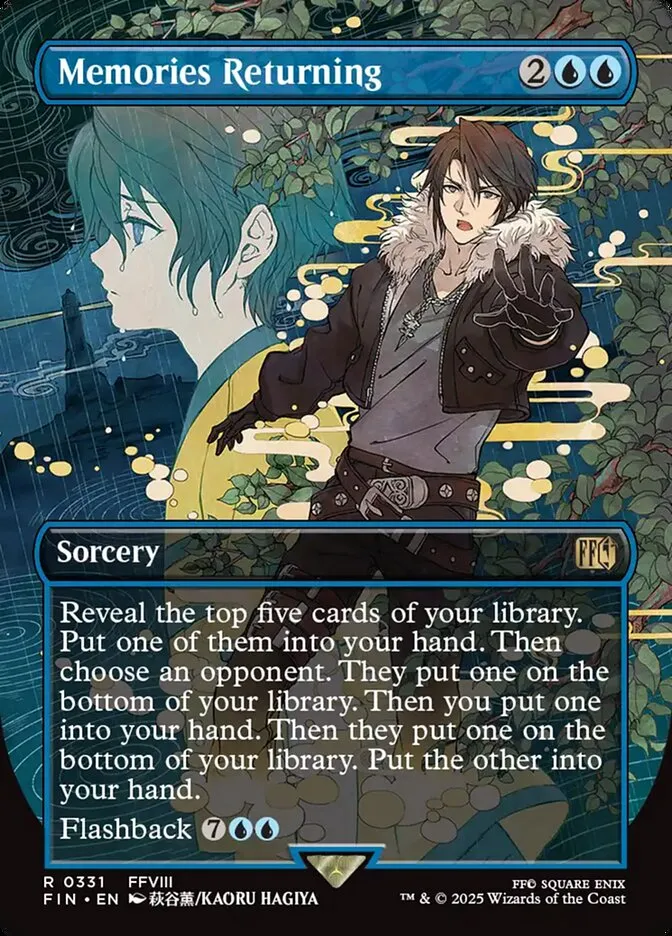2025 Final Fantasy Memories Returning [Borderless] rare #331 rare card image