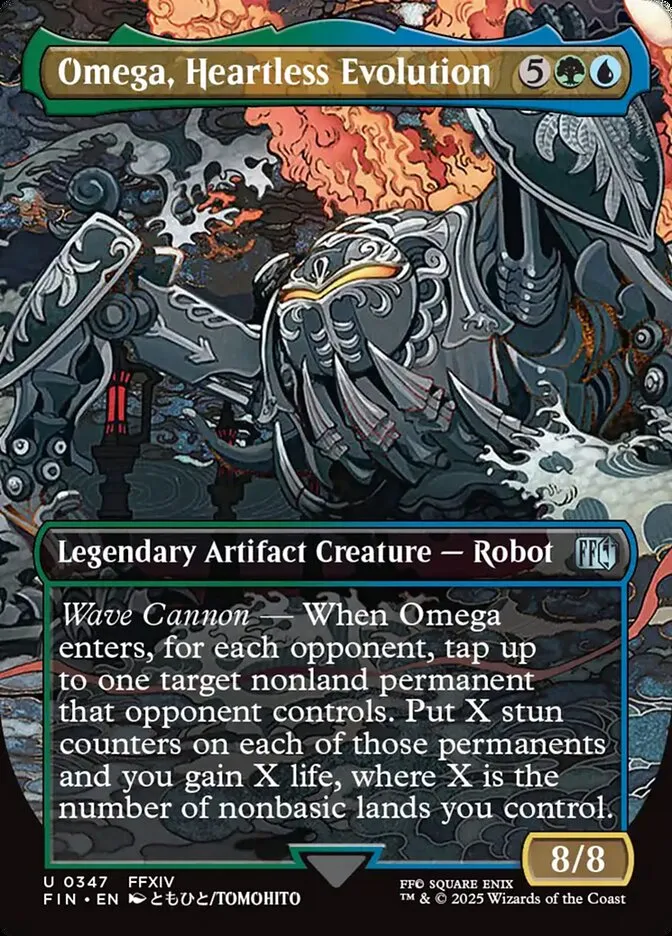 2025 Final Fantasy Omega, Heartless Evolution uncommon #347 uncommon card image