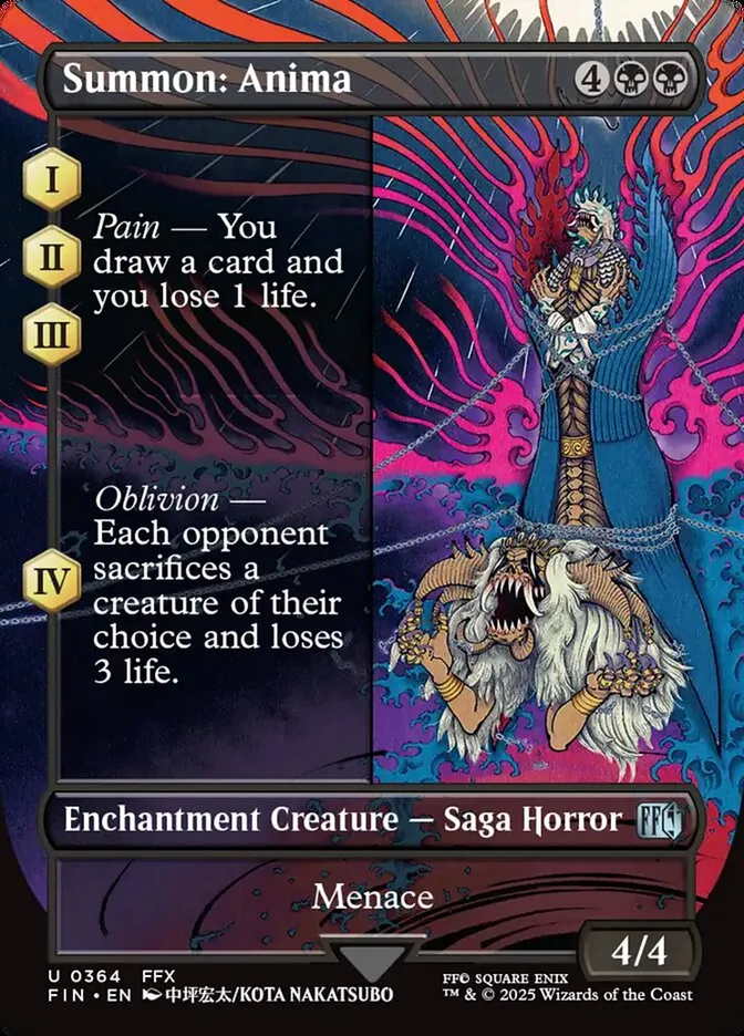 2025 Final Fantasy Summon: Anima [Borderless] uncommon #364 uncommon card image