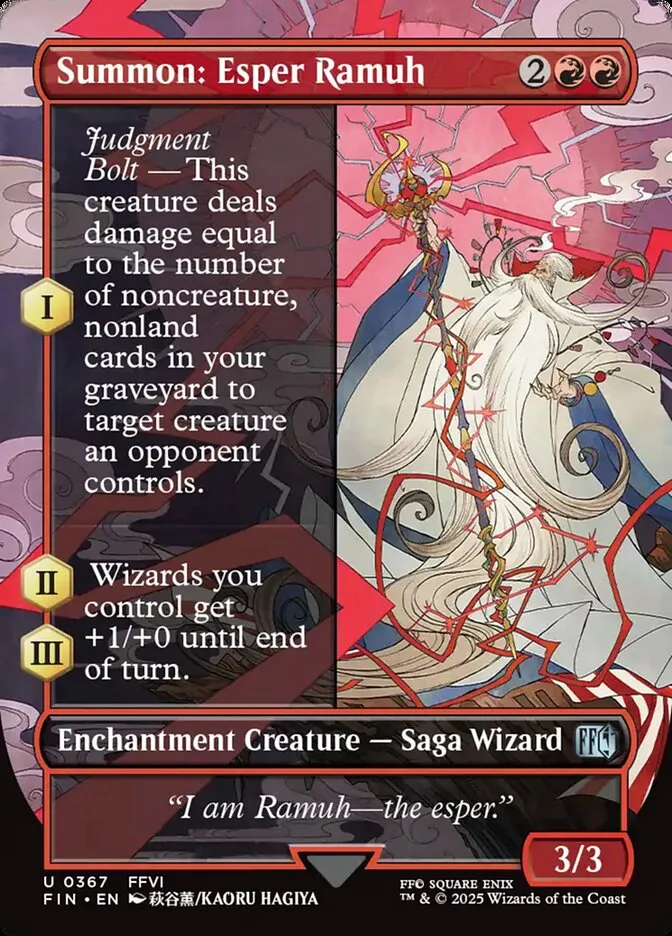 2025 Final Fantasy Summon: Esper Ramuh uncommon #367 uncommon card image