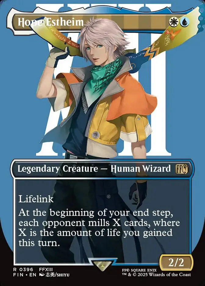 2025 Final Fantasy Hope Estheim #396 rare card image