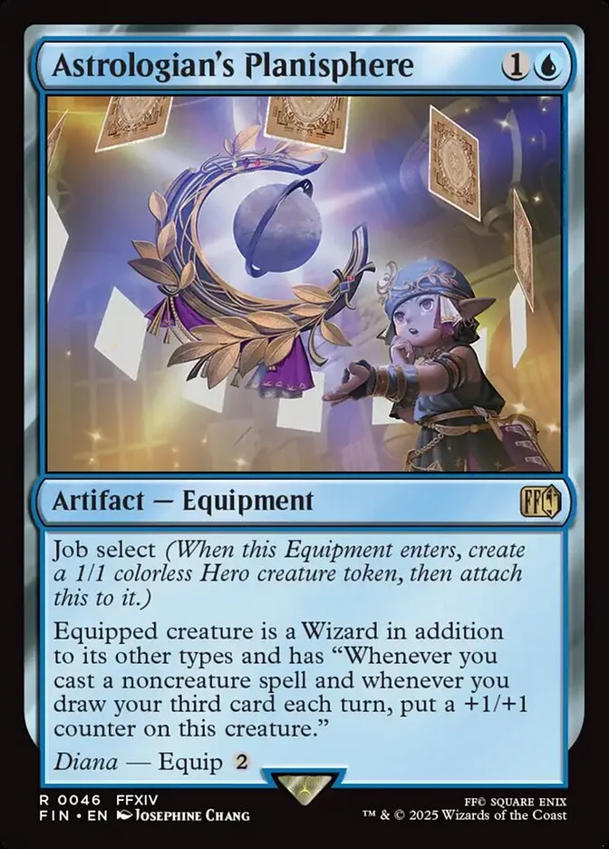 2025 Final Fantasy Astrologian's Planisphere [Foil] rare #46 rare card image