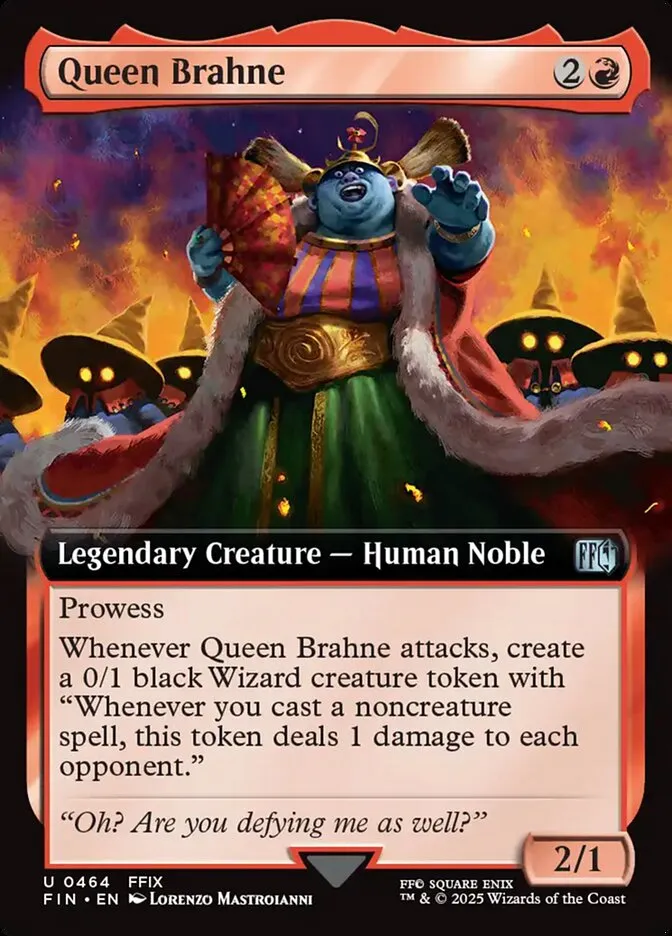 2025 Final Fantasy Queen Brahne uncommon #464 uncommon card image
