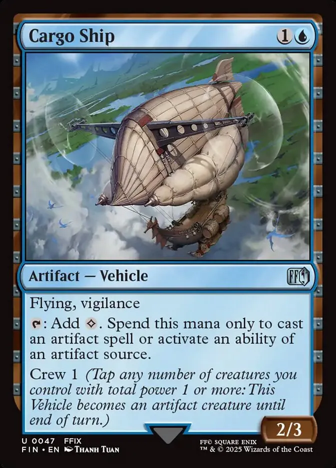 2025 Final Fantasy Cargo Ship uncommon #47 uncommon card image