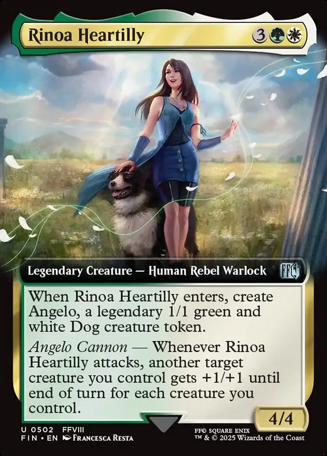 2025 Final Fantasy Rinoa Heartilly #502 uncommon card image