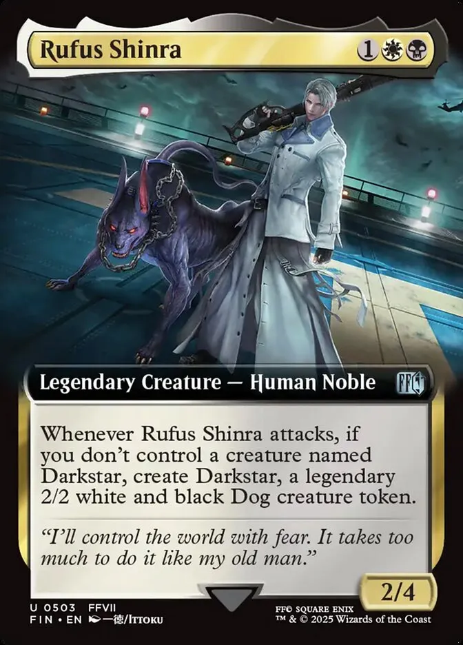 2025 Final Fantasy Rufus Shinra #503 uncommon card image