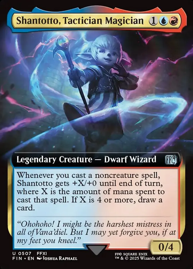 2025 Final Fantasy Shantotto, Tactician Magician #507 uncommon card image