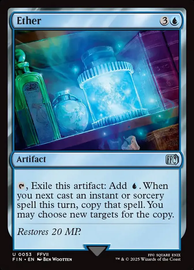 2025 Final Fantasy Ether uncommon #53 uncommon card image