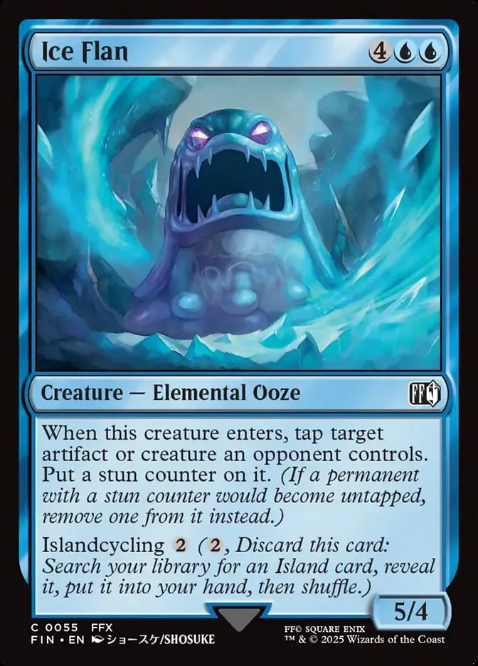 2025 Final Fantasy Ice Flan common #55 common card image