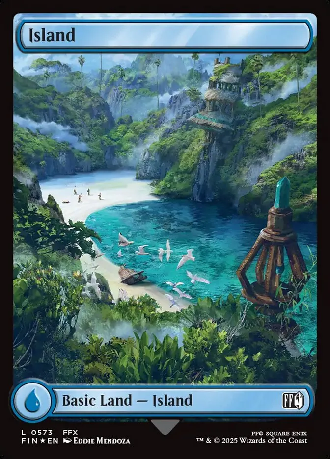 2025 Final Fantasy Island common #573 common card image