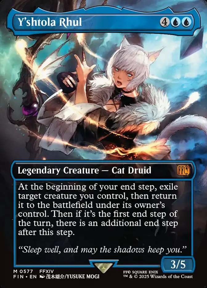 2025 Final Fantasy Y'shtola Rhul #577 mythic card image