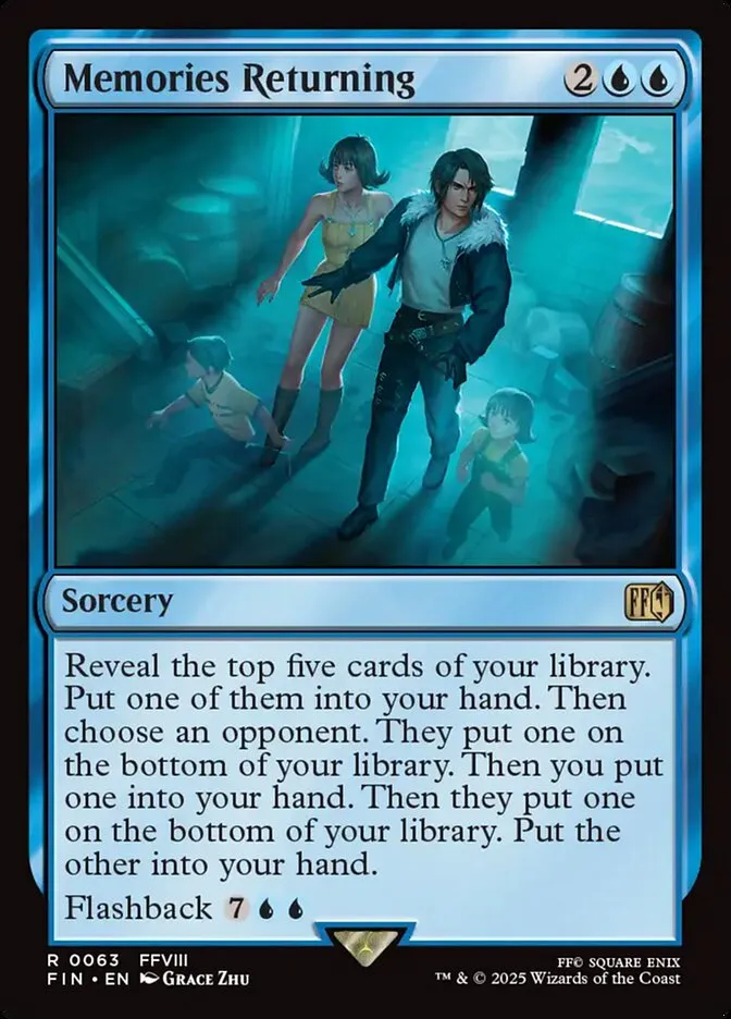 2025 Final Fantasy Memories Returning [Prerelease] rare #63 rare card image