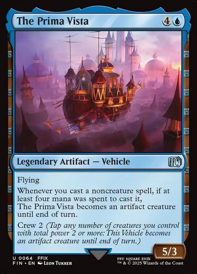 2025 Final Fantasy The Prima Vista [Foil] uncommon #64 uncommon card image