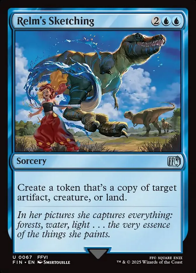 2025 Final Fantasy Relm's Sketching uncommon #67 uncommon card image
