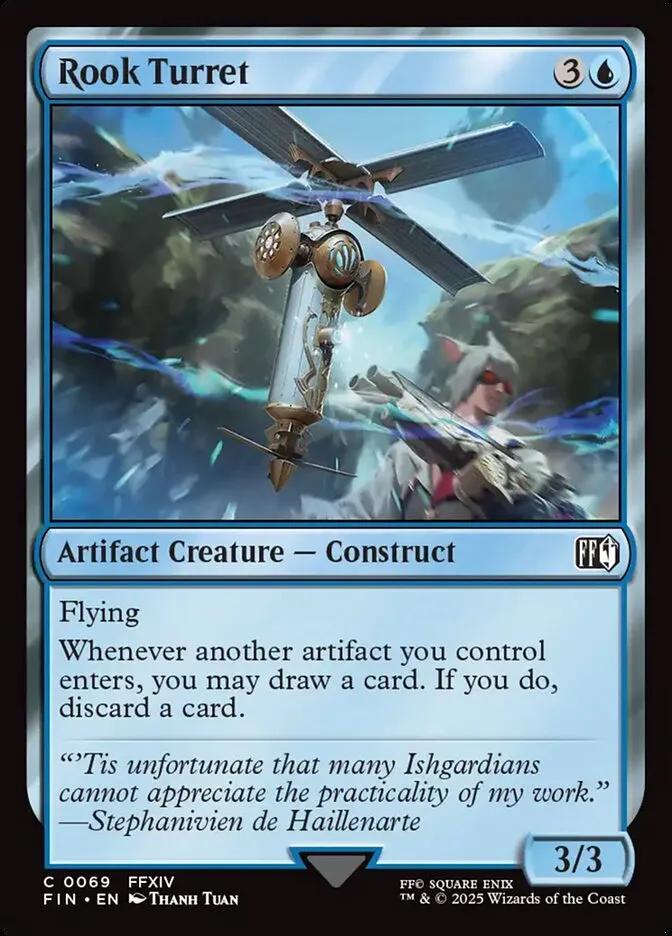 2025 Final Fantasy Rook Turret [Foil] common #69 common card image