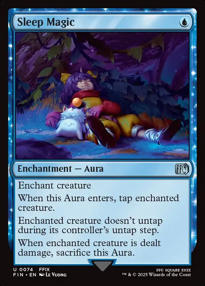 2025 Final Fantasy Sleep Magic uncommon #74 uncommon card image