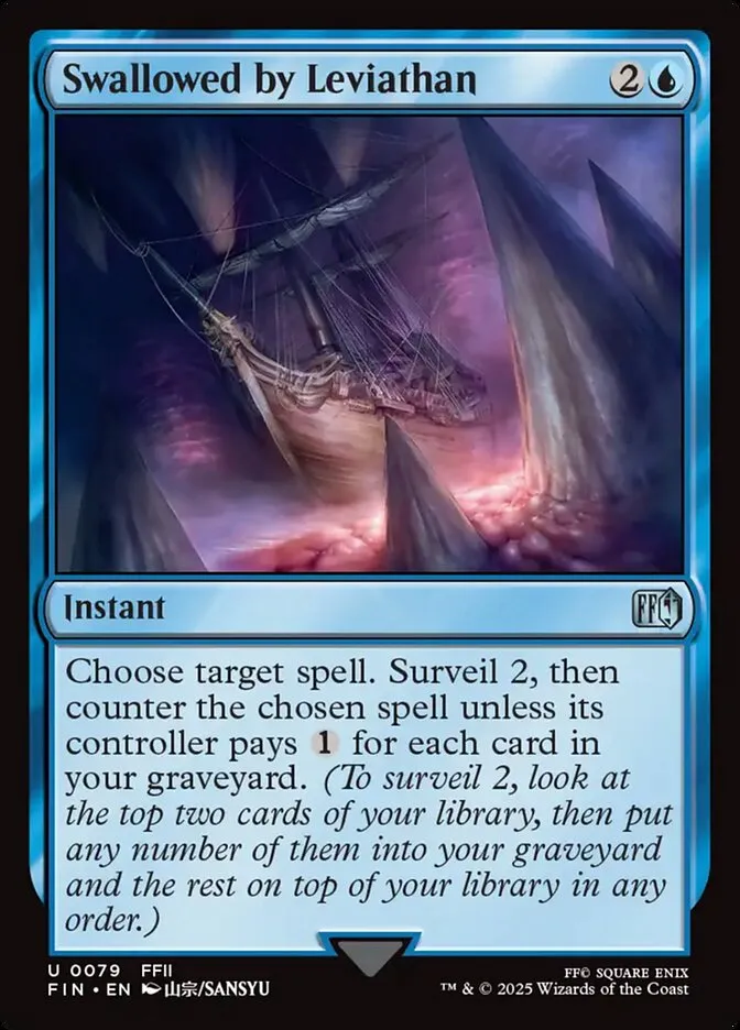 2025 Final Fantasy Swallowed by Leviathan uncommon #79 uncommon card image
