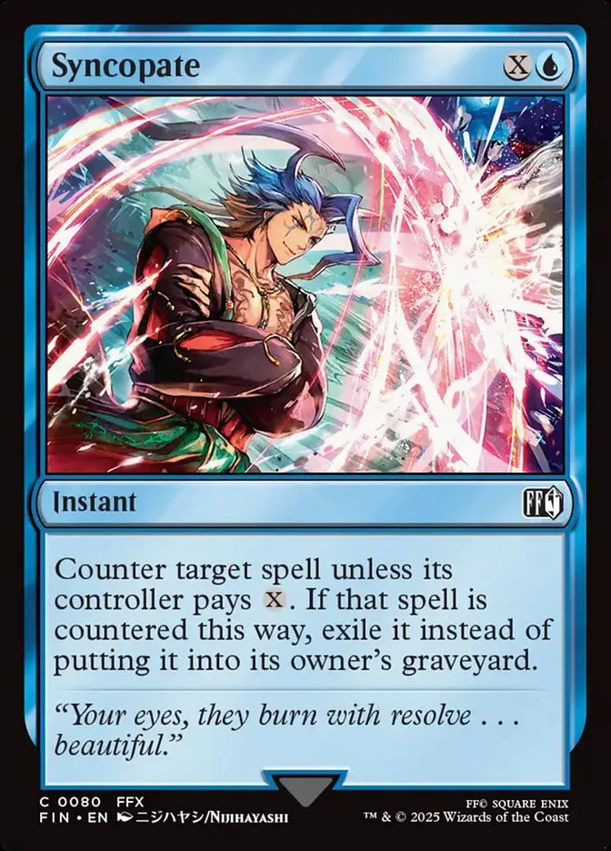 2025 Final Fantasy Syncopate common #80 common card image