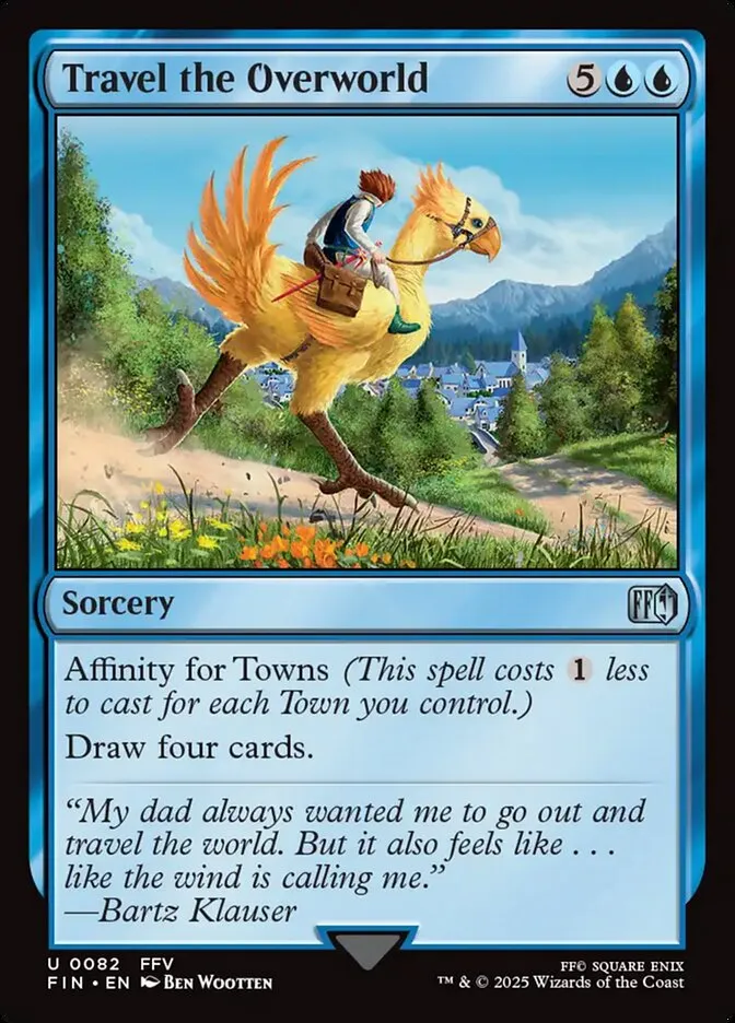 2025 Final Fantasy Travel the Overworld #82 uncommon card image