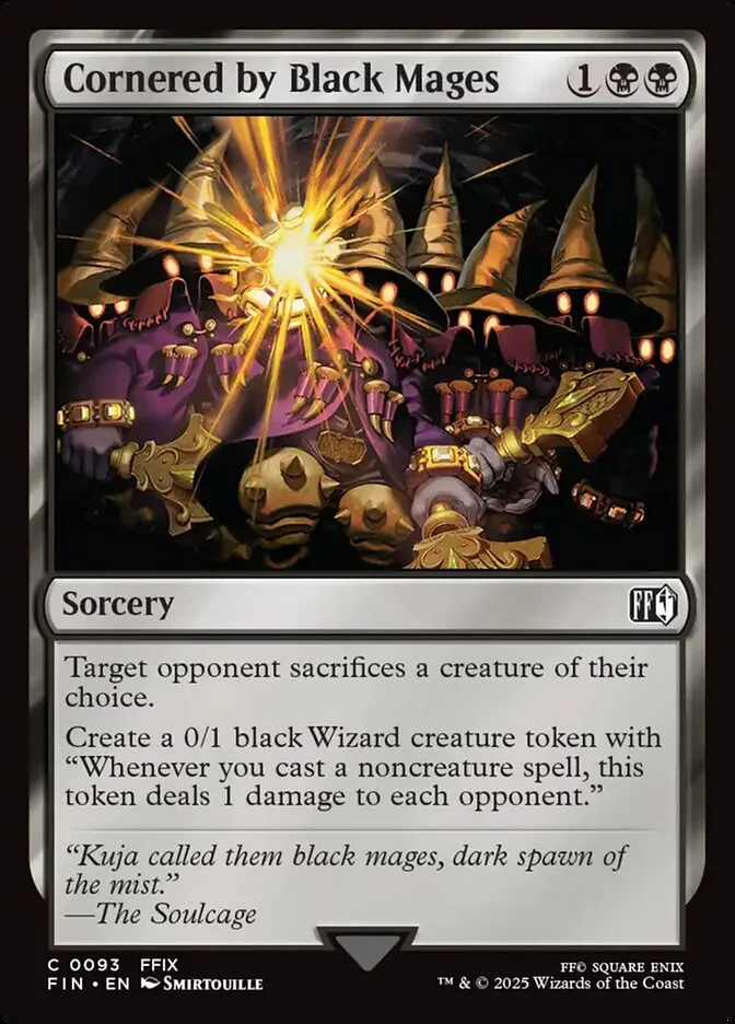 2025 Final Fantasy Cornered by Black Mages #93 common card image