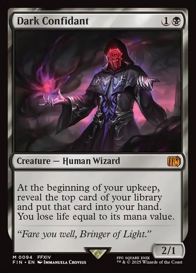2025 Final Fantasy Dark Confidant #94 mythic card image
