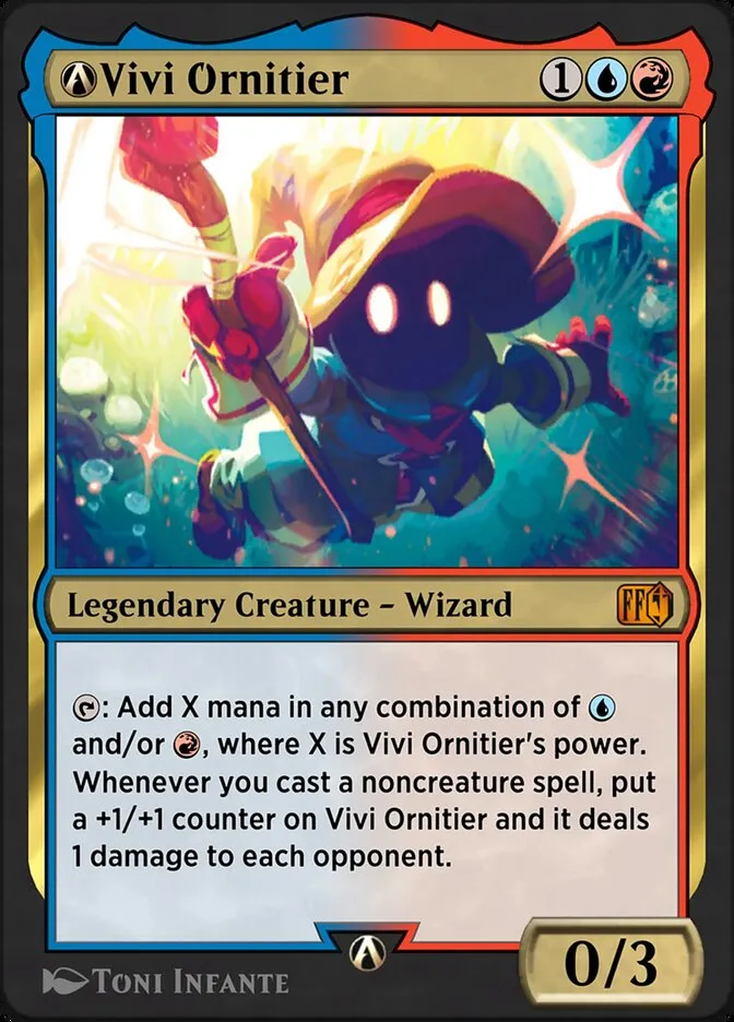 2025 Final Fantasy A-Vivi Ornitier mythic #A-248 mythic card image