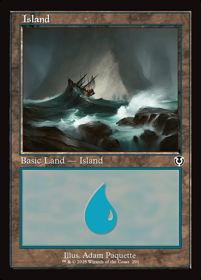2025 Innistrad Remastered Island #291 common card image
