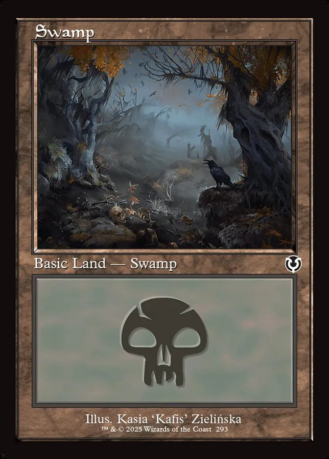2025 Innistrad Remastered Swamp #293 common card image