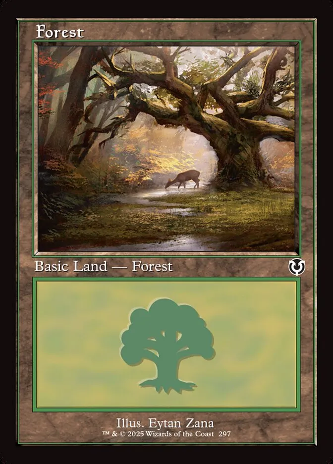 2025 Innistrad Remastered Forest #297 common card image
