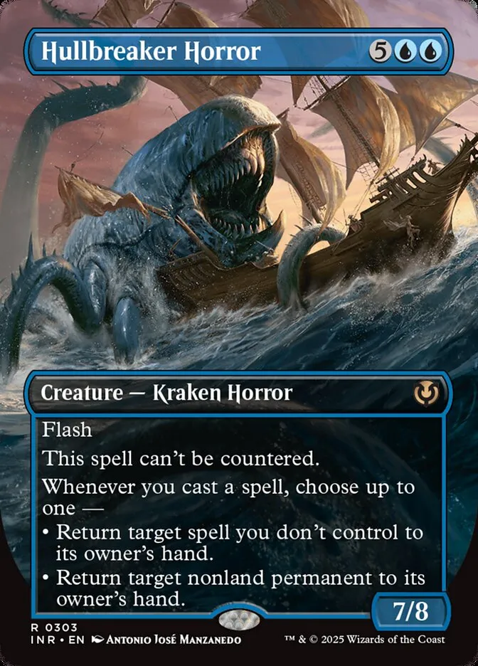 2025 Innistrad Remastered Hullbreaker Horror [Borderless] rare #303 rare card image