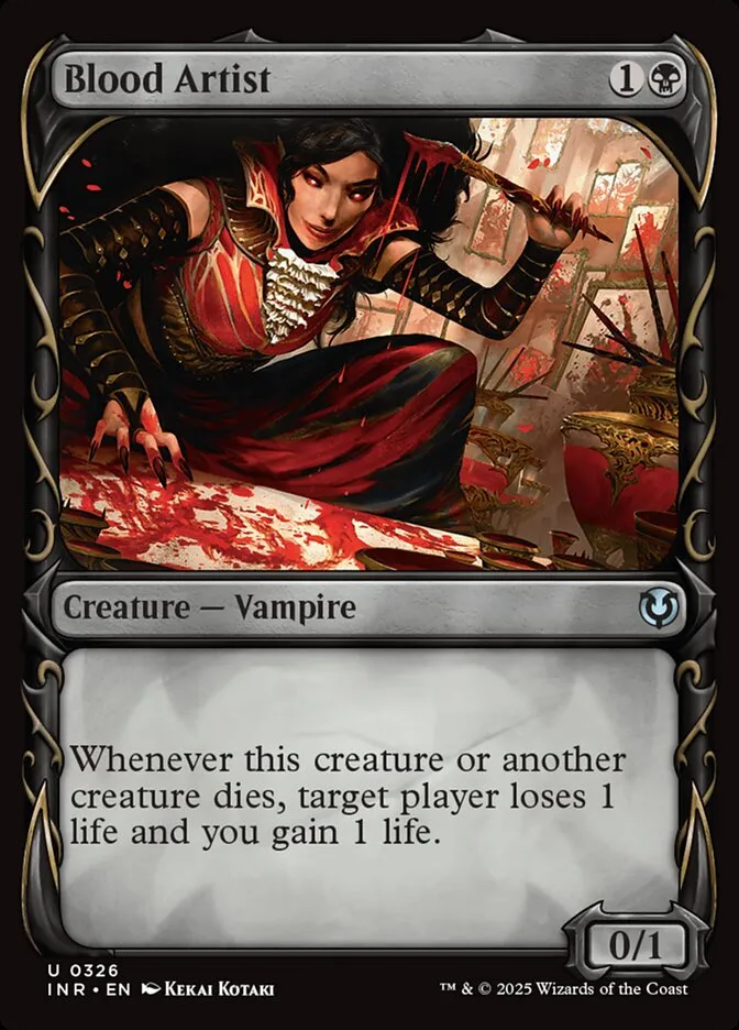 2025 Innistrad Remastered Blood Artist [Showcase Foil] uncommon #326 uncommon card image