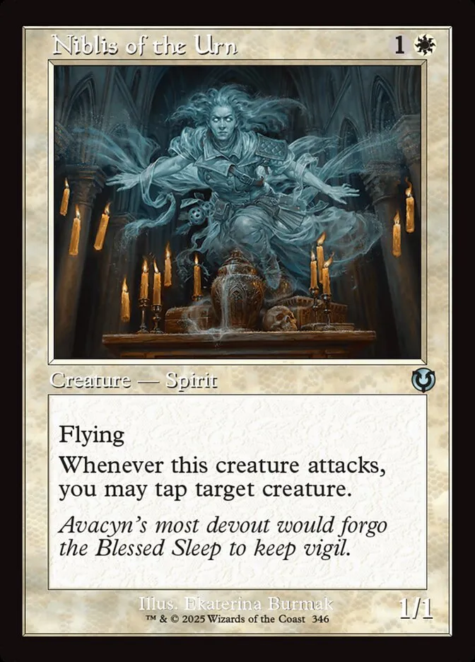 2025 Innistrad Remastered Niblis of the Urn #346 uncommon card image