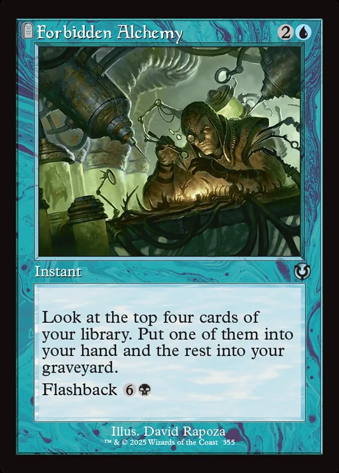 2025 Innistrad Remastered Forbidden Alchemy #355 uncommon card image