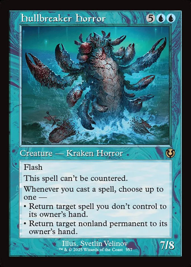 2025 Innistrad Remastered Hullbreaker Horror #357 rare card image