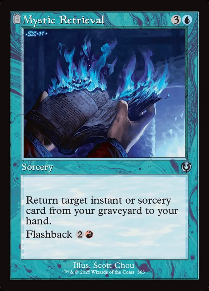 2025 Innistrad Remastered Mystic Retrieval #363 uncommon card image