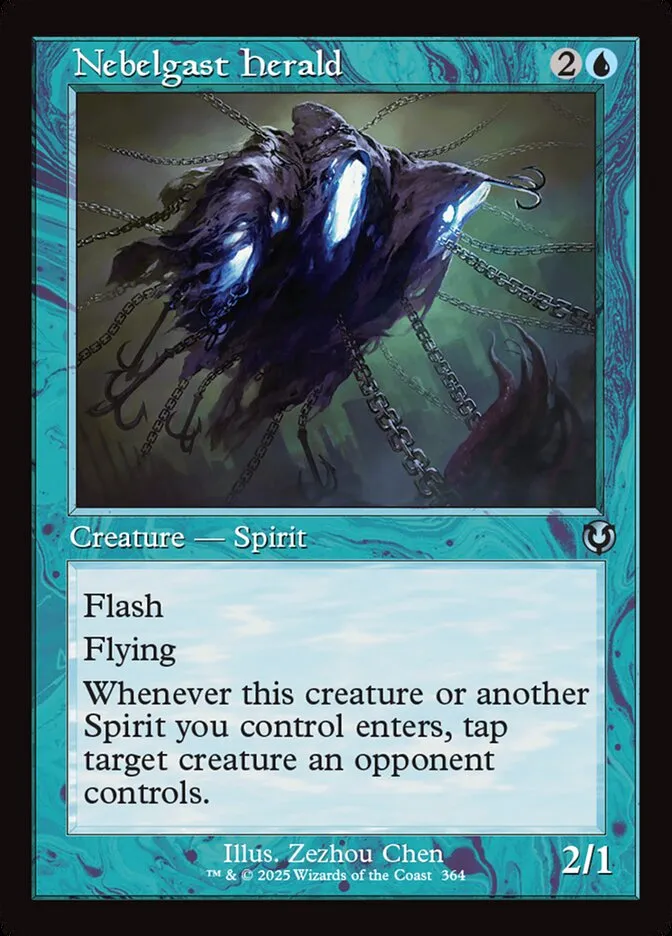 2025 Innistrad Remastered Nebelgast Herald #364 uncommon card image