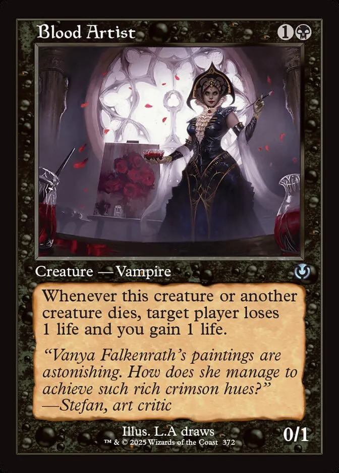 2025 Innistrad Remastered Blood Artist [Foil] uncommon #372 uncommon card image